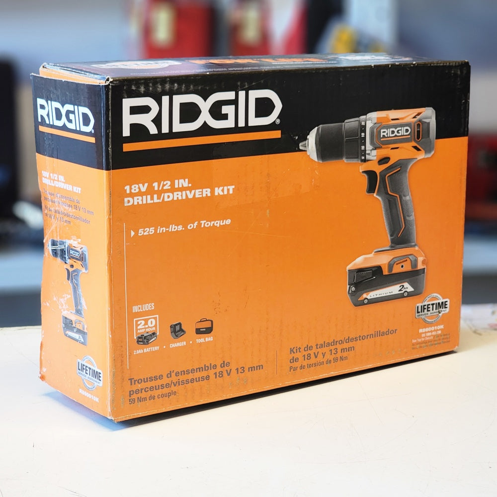 18V 1/2 in. Drill / Driver Kit 18V 1/2 in. Drill / Driver Kit